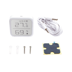 (AX PRO) Detector de Temperatura y Detector de Humedad Inalámbrico / 2.7" de Tamaño / Uso en Interior / Rango de Detección desde  -35°C hasta 99°C