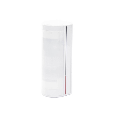 Detector de Movimiento Exterior Cableado / 15 Metros de Detección / Ángulo de Cobertura de 90° / Movilidad de Lente en Eje de 180° / Inmunidad a Mascotas de 45Kg / Exterior IP65 / Doble Tecnología Microondas y PIR