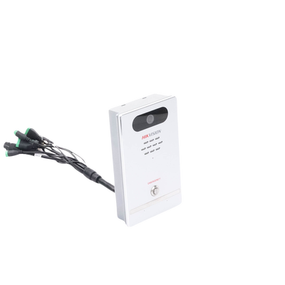 Estación de Alarma de Pánico / Cámara de 4 Megapixel / Micrófono Integrado / Exterior IP65 / Protección IK10 / PoE / 10 mts IR  / Entradas y Salidas de Alarma