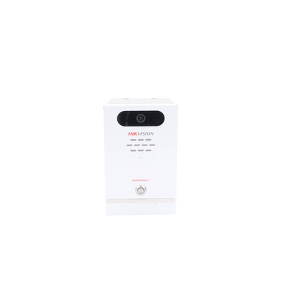 Estación de Alarma de Pánico / Cámara de 4 Megapixel / Micrófono Integrado / Exterior IP65 / Protección IK10 / PoE / 10 mts IR  / Entradas y Salidas de Alarma