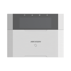 (AX HYBRID PRO) Teclado Compatible con el Panel Hybrid Pro Hikvision DS-PHA64-LP y DS-PHA64-LP(B) / Pantalla LCD / 2 zonas cableadas / 1 salida de alarma / 64 Llaveros