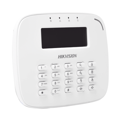 Teclado LCD / Cableado / Compatible con el Panel Hibrido Hikvision DS-PHA64-W4P y DS-PHA64-W4P2