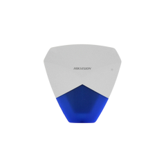 Sirena Estrobo Cableada Hikvision / Ideal para cualquier Panel de Alarma / Azul / 105 dB / Proteccón IP54