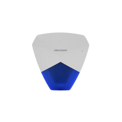 Sirena Estrobo Cableada Hikvision / Ideal para cualquier Panel de Alarma / Azul / 105 dB / Proteccón IP54