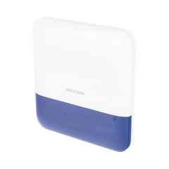 (AX PRO) Sirena Inalámbrica con Estrobo Azul para Exterior IP65 / 110 dB