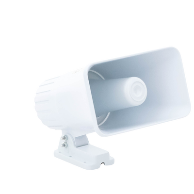 Sirena Cableada / Ideal para Cualquier Panel de Alarma (No Importa la Marca) / 30 Watts / 120 dB de Sonido / Protección IP65 (Exterior) / Material: Policarbonato