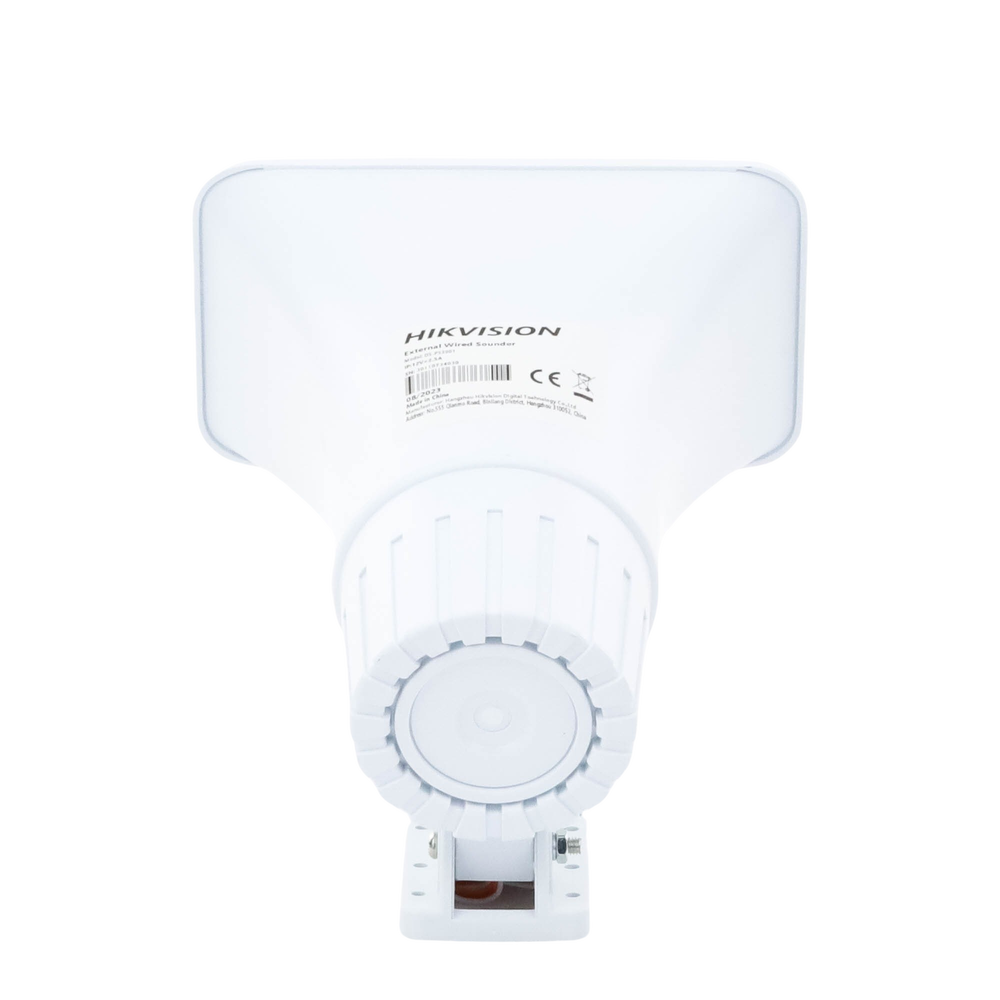 Sirena Cableada / Ideal para Cualquier Panel de Alarma (No Importa la Marca) / 30 Watts / 120 dB de Sonido / Protección IP65 (Exterior) / Material: Policarbonato