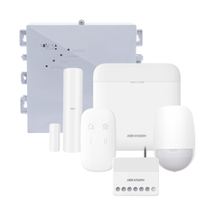 (AX PRO + YONUSA) KIT de Alarma AX PRO / Incluye: 1 Hub con bateria de respaldo / 1 Energizador 2500Mts Lineales / 1 Relevador 0 a 36 Vcc (Max. 5 A) con Entrada de Alarma 27/7 / 1 Keyfob / 1 PIR Interior / 1 Magnético