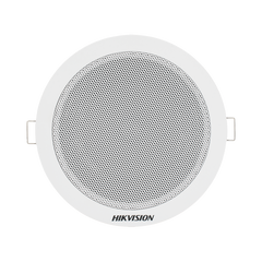 Altavoz Montaje en Plafón | 6 Watts | 100 V | Rejilla de Metal | Color Blanco | Uso Interior