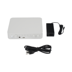 Amplificador | Bluetooth | 2 Canales con Control de volumen Independiente | 30 W por Canal | Salida 4-8 &Omega; x 2 | 100V COM x 2 | Una Zona | Música Ambiental