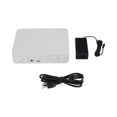 Amplificador una Zona / 2 Canales / 30 W por Canal / Conexión Bluetooth / Salida 4-8 Ω x 2 / 100V COM x 2 / Uso Interior