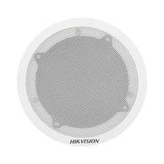 Altavoz Secundario para Montaje en Plafón / 3 Watts / 8 Ohms / Compatible con Altavoz IP HIKVISION / Uso en Interior