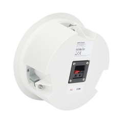 Altavoz Secundario para Montaje en Plafón | 3 Watts | 8 Ohms | Compatible con DS-QAZ1203G1-BE | Uso en Interior  | No Requiere Alimentación Externa