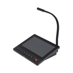Micrófono IP / 12 VCD /  Pantalla Touch 7" / Transmisión en Tiempo Real / Integración con HikCentral Professional