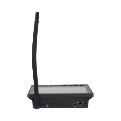 Micrófono IP / 12 VCD /  Pantalla Touch 7" / Transmisión en Tiempo Real / Integración con HikCentral Professional