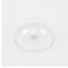 Burbuja Transparente para Domos Fijos IP o TURBOHD / Compatible con epcom / HIKVISION / Soporta IP66 / IK10
