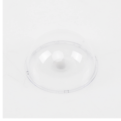 Burbuja Transparente para Domos Fijos IP o TURBOHD / Compatible con epcom / HIKVISION / Soporta IP66 / IK10