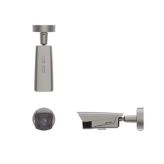 Bala IP 4 Megapíxel ANPR para Control de Acceso / Lente Mot. 2.8 mm - 12 mm / ANPR /IP67 / IK10 / PoE /