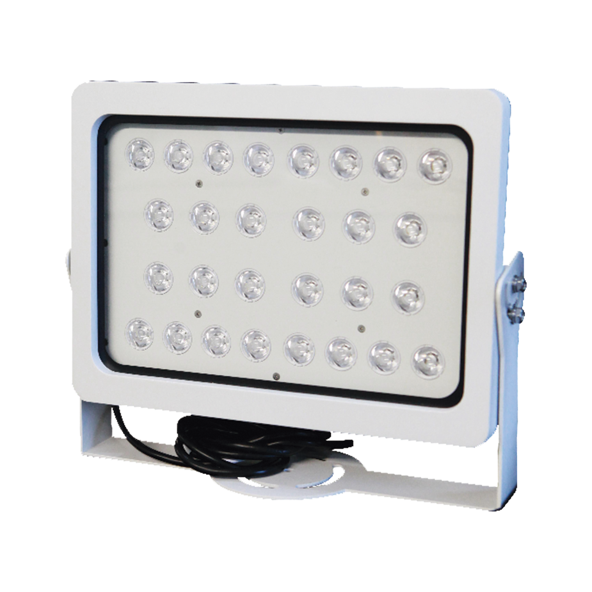 Lampara IR de Luz Estroboscópica / Luz LED Alta Potencia / 28 Lámparas LED / Cuerpo de Aleación de Aluminio / Vidrio Templado / IP66