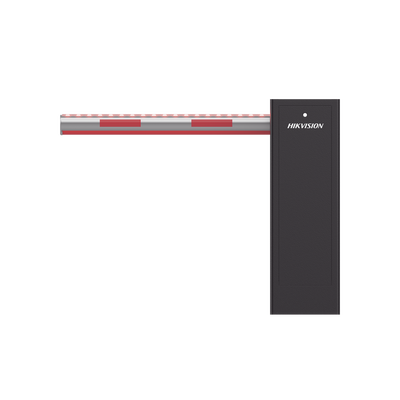 Barrera Vehicular IZQUIERDA / Brazo Iluminado Rojo/Verde de 4 mts Incluido  / 3 Seg para Apertura / Cierre Automático con Tiempo Configurable / 2,500,000 MCBF / Compatible con Cualquier Control de Acceso