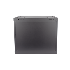 Gabinete para Montaje en Pared - Piso / Puerta de Cristal Templado / Cuerpo Fijo / 9 Unidades de Rack / 19" / Fabricado en Acero