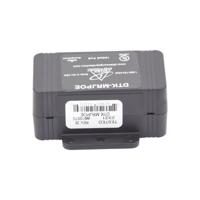 Protector Contra Sobretensiones PoE/HiPoE Hasta 10 GbE, Para Cámaras IP PoE, WAP, Control de Acceso, Iluminación PoE