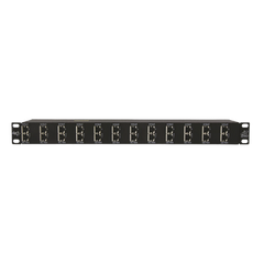 Protector de puertos IP de 12 Canales para uso en CAT5e, CAT6 y CAT6A.