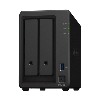 Deep Learning serie NVR de 2 Bahías /  Servicio Nube Gratis (P2P)
