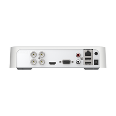 [Audio Bidireccional] DVR 4 Canales TurboHD + 1 Canal IP / 2 Megapixel (1080p) Lite / Acusense Lite (Busqueda Inteligente Personas Vehiculos) / 1 Bahia de Disco Duro / H.265+ / Salida de Vídeo Full HD