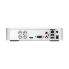 [Audio Bidireccional] DVR 4 Canales TurboHD + 1 Canal IP / 2 Megapixel (1080p) Lite / Acusense Lite (Busqueda Inteligente Personas Vehiculos) / 1 Bahia de Disco Duro / H.265+ / Salida de Vídeo Full HD