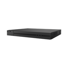 DVR 16 Canales TurboHD + 8 Canales IP / 5 Megapíxel Lite - 3K Lite / Acusense Lite (Evita Falsas Alarmas) / Audio por Coaxitron / 2 Bahías de Disco Duro / H.265+ / Salida de Vídeo Full HD