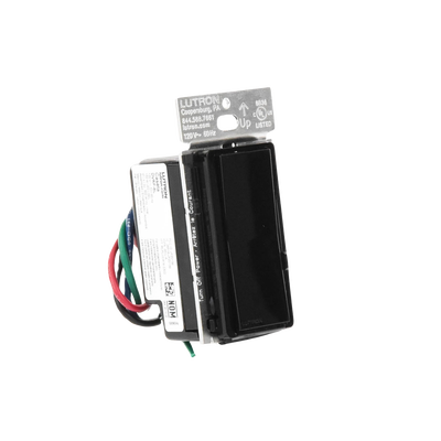 (Caseta Wireless) Atenuador de pared. Aumenta/Disminuye Intensidad de Iluminación.  No requiere cable neutro. 150W LED / 600W INC/HAL
