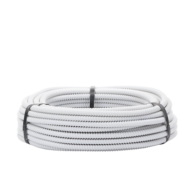 Tuberia flexible (Vaina) diflex, PVC Auto-extinguible, de 10 mm, rollo de 30 m