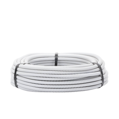 Tuberia flexible (Vaina) diflex, PVC Auto-extinguible, de 10 mm, rollo de 30 m