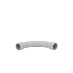 Curva de radio estrecho para tubería rígida, recomendado para cables de datos, PVC Auto-extinguible, de 16 mm