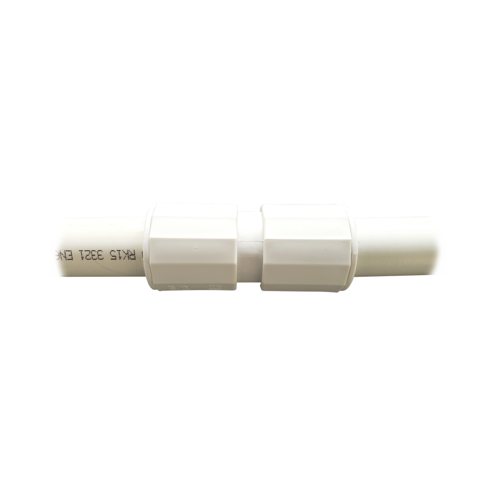 Manguito / Cople Morbidx IP67 libre de halógenos para unir tubería rígida de 32 mm (1 1/4) permite una instalación hermética no necesita pegamento