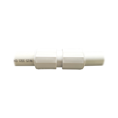 Manguito / Cople Morbidx IP67 libre de halógenos para unir tubería rígida de 32 mm (1 1/4) permite una instalación hermética no necesita pegamento