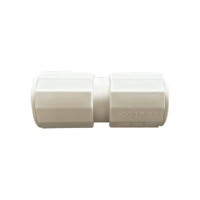 Manguito / Cople Morbidx IP67 libre de halógenos para unir tubería rígida de 32 mm (1 1/4) permite una instalación hermética no necesita pegamento