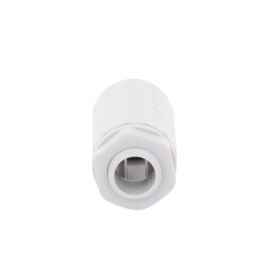 Conector de tubería rígida a caja (Racor), PVC Auto-extinguible, de 16 mm