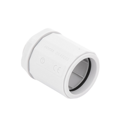 Conector de tubería rígida a caja (Racor), PVC Auto-extinguible, de 32 mm
