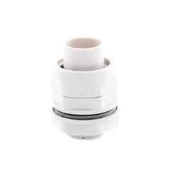 Conector (Racor) de tubería flexible a caja, PVC Auto-Extinguible de 20 mm, IP55