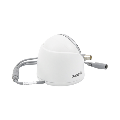 [ColorVu] Turret TURBOHD 3K (5 Megapixel) / Lente 2.8 mm / Micrófono Integrado / Imagen a Color 24/7 / 20 mts Luz Blanca / Exterior IP67 / dWDR / 4 Tecnologías