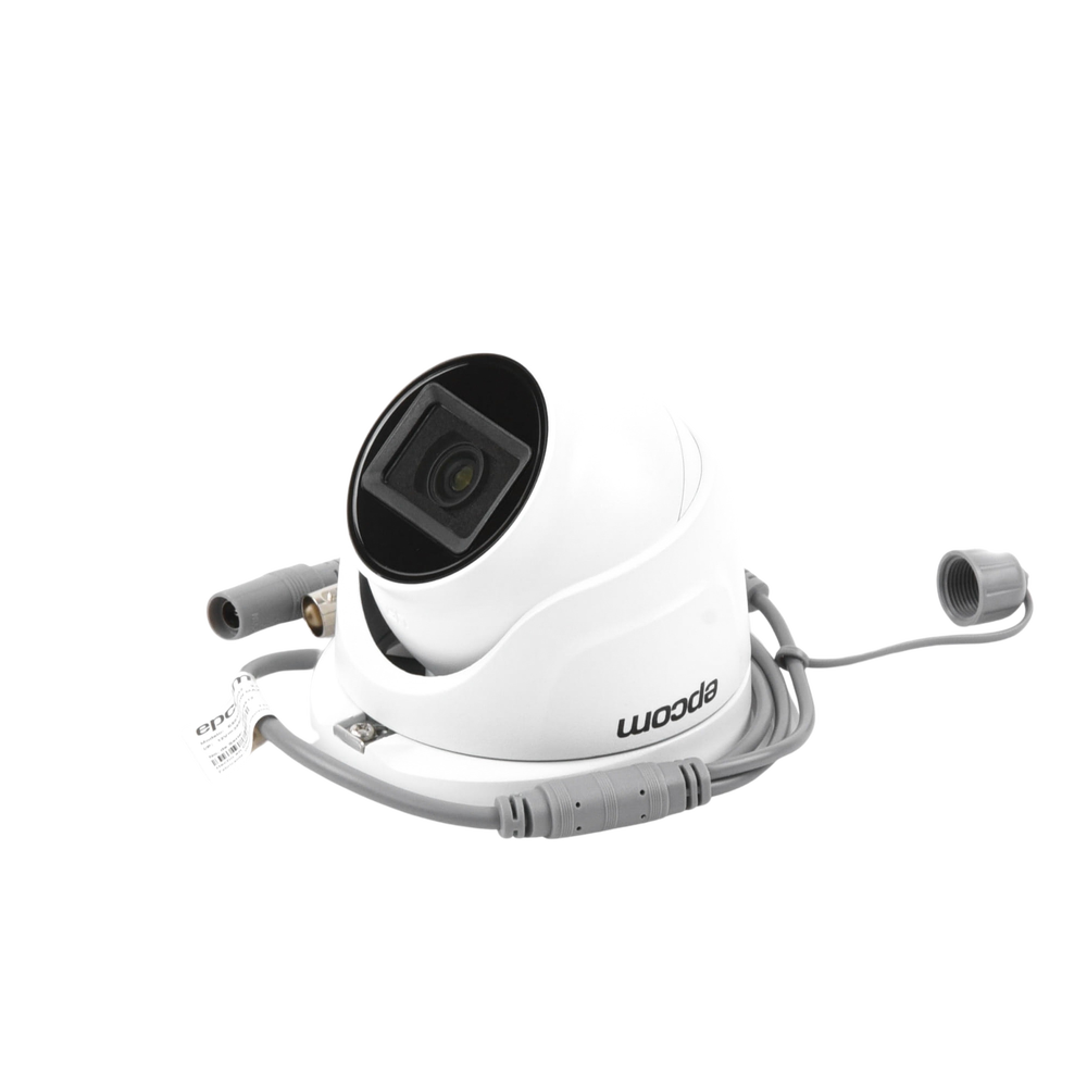 Turret TURBOHD 5 Megapixel / Lente 2.8 mm / 30 mts IR EXIR  / Exterior IP67 / Metal / 4 en 1 / dWDR