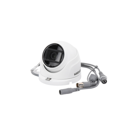 AUDIO POR COAXITRON / Turret TURBOHD 5 Megapixel / Angulo de vision 85.5° / Lente 2.8 mm / 30 mts IR EXIR / Exterior IP67 / 4 Tecnologías / dWDR