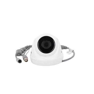 Turret TURBOHD 5 Megapíxel / 85° de Visión / Lente 2.8 mm / Interior / IR EXIR 20 mts / TVI-AHD-CVI-CVBS / Policarbonato