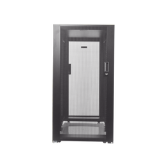Gabinete Profesional de Telecomunicaciones, de Piso, 24 UR, 600 mm de Ancho y 1070 mm de Profundidad, Color Negro