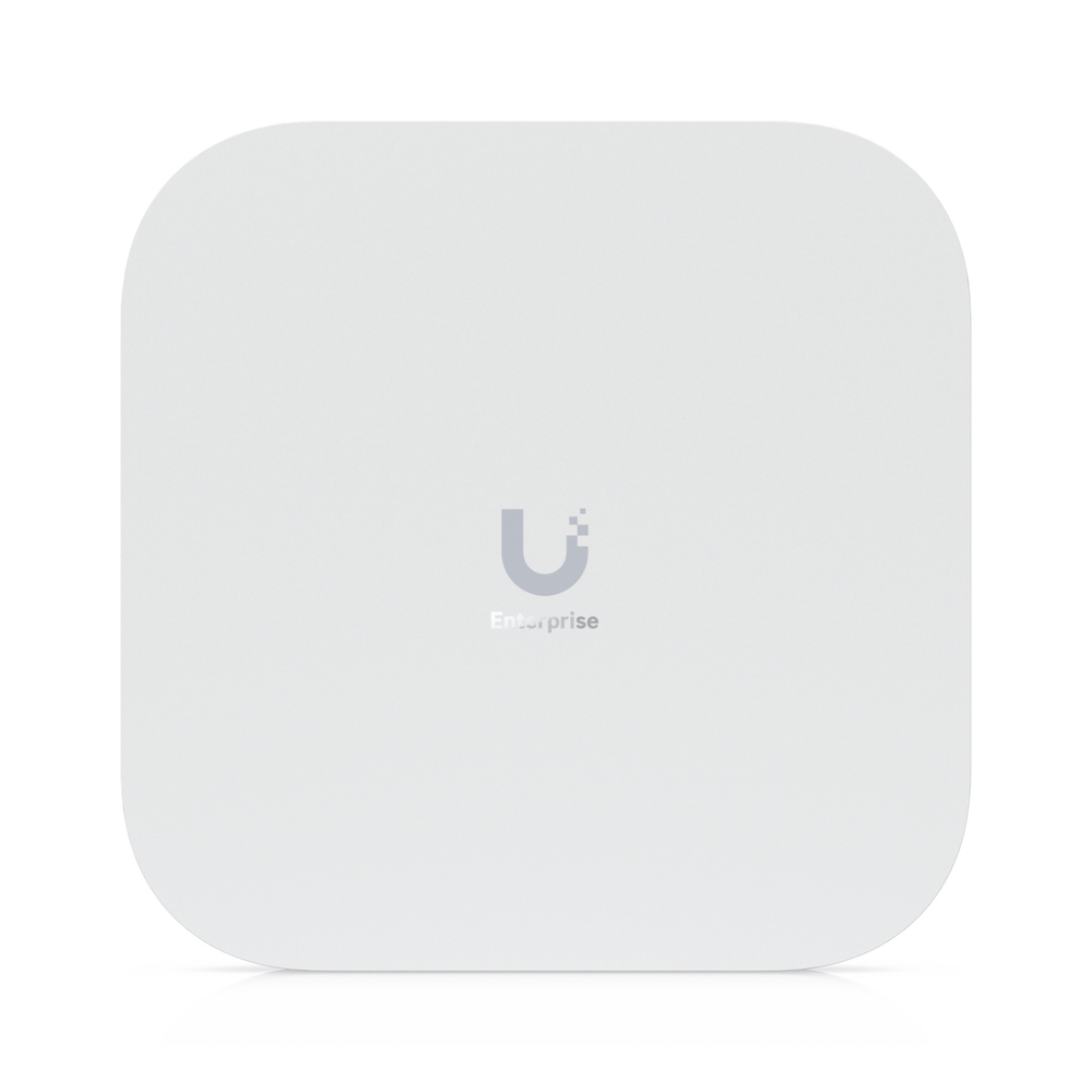 UniFi Enterprise Access Point E7, WiFi 7, 2.4/5/6GHz, 10 Cadenas Espaciales, Analizador Espectral en Tiempo Real, Hasta 1000 Dispositivos, (1) Puerto 10G RJ45 y (1) Puerto 1G RJ45 para Alta Disponibilidad de Energía y Datos