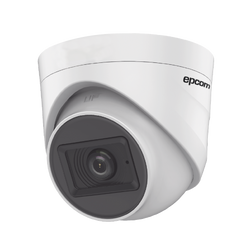AUDIO POR COAXITRON / Domo TURBOHD 2 Megapixel (1080p) / Gran Angular 106° / Lente 2.8 mm / 20 mts IR EXIR / Interior / 4 Tecnologías / dWDR