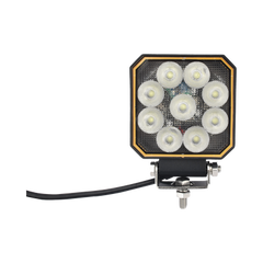 Luz de trabajo bluetooth, 9 LED, 1500 Lumenes, 12-24 Vcd