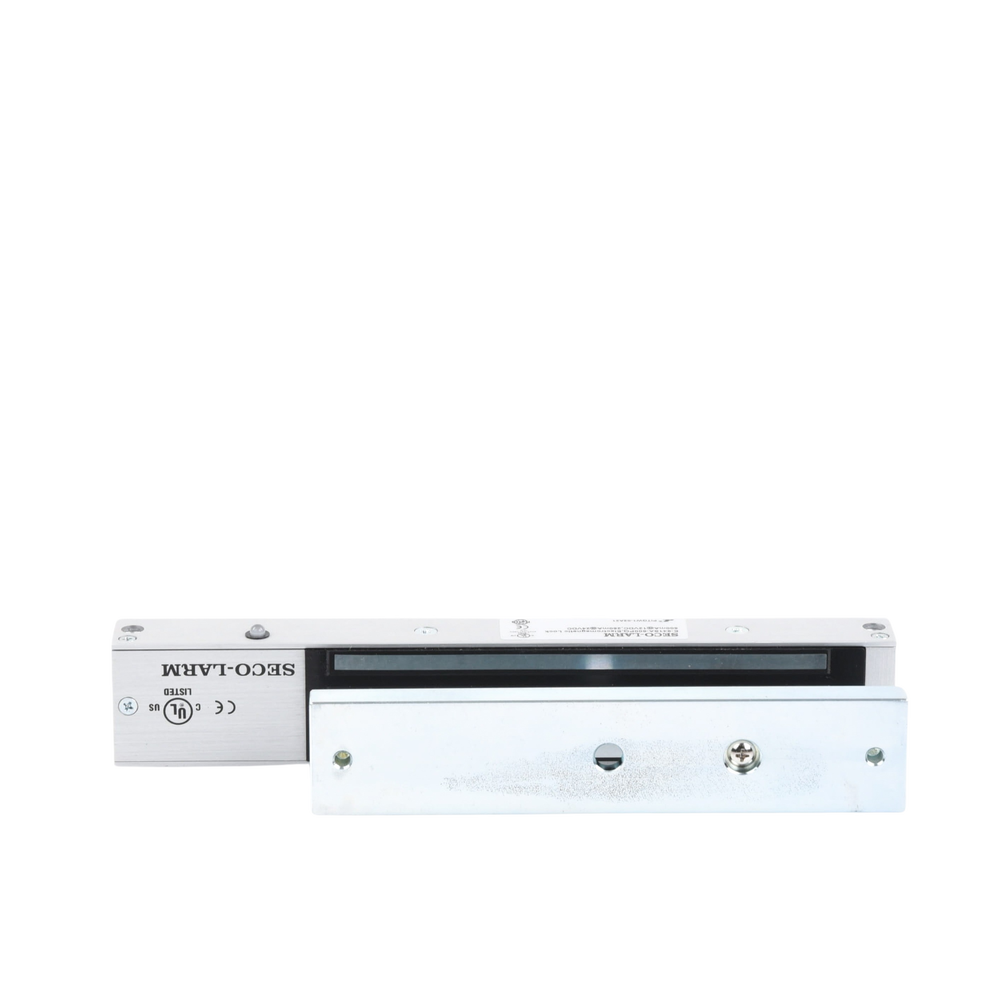 Chapa Magnética 600 lbs con LED /  Sensor de Estado de Unión / Sin Magnetismo Residual / Uso Interior.